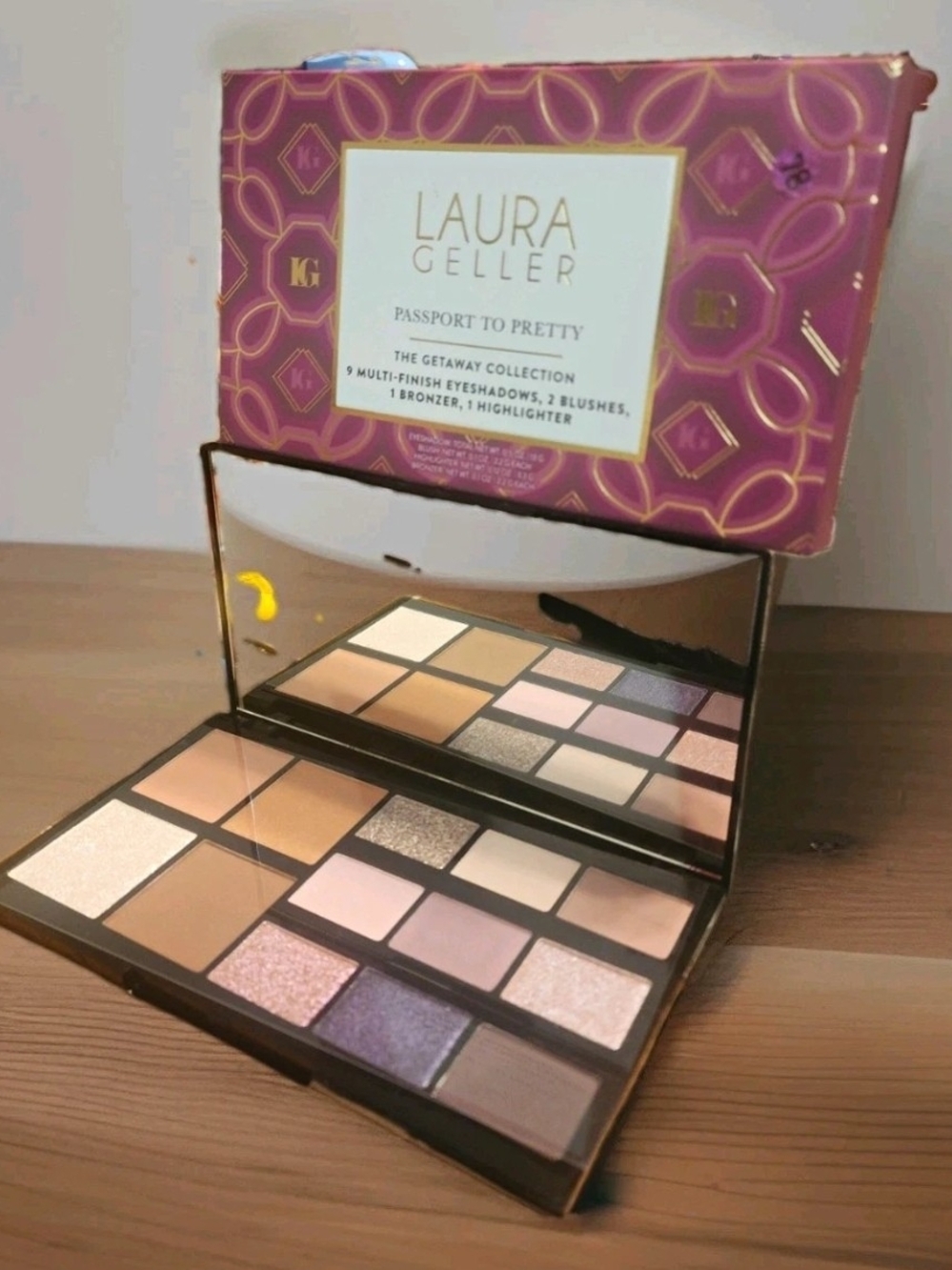 Laura Geller Eyeshadow Palette - Neutral, Pink & Shimmer Shades